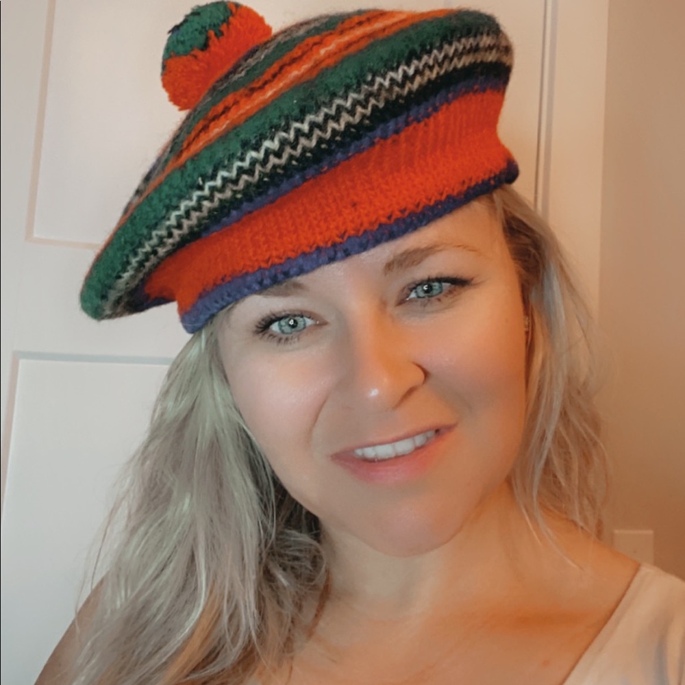 Scottish Pom Pom Tam Hat